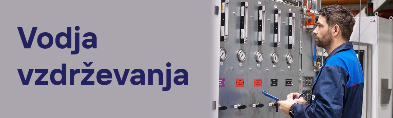 oglas za delo vodja vzdrzevanja